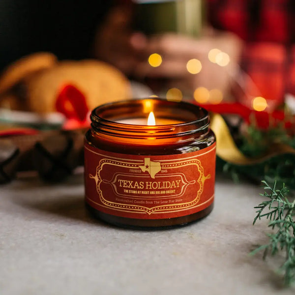 Texas Holiday Candle