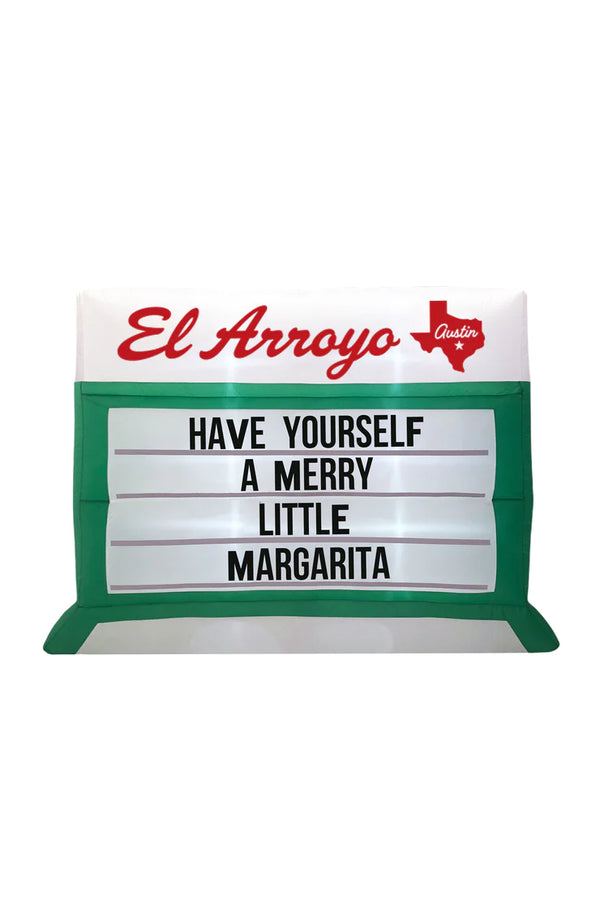 El Arroyo Inflatable Marquee Sign Holiday Decoration