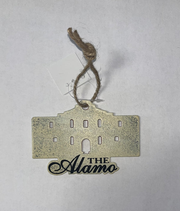 The Alamo Iron Outline Ornament