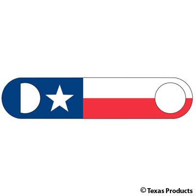 Texas Flag Metal Bottle Opener