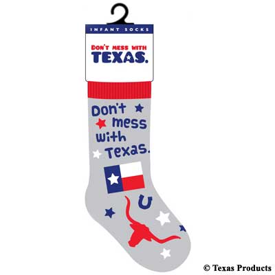 Don't Mess With Texas Infant Socks