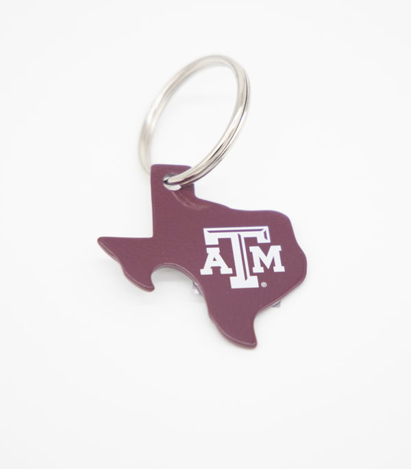 Texas A&M Pop A Top Keychain
