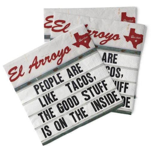 El Arroyo Cocktail Napkins (Pack of 20) - People are Tacos