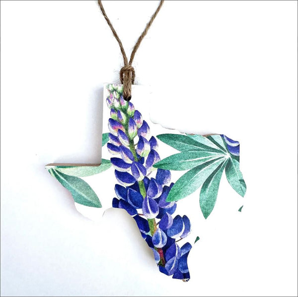 Bluebonnet Texas Ornament