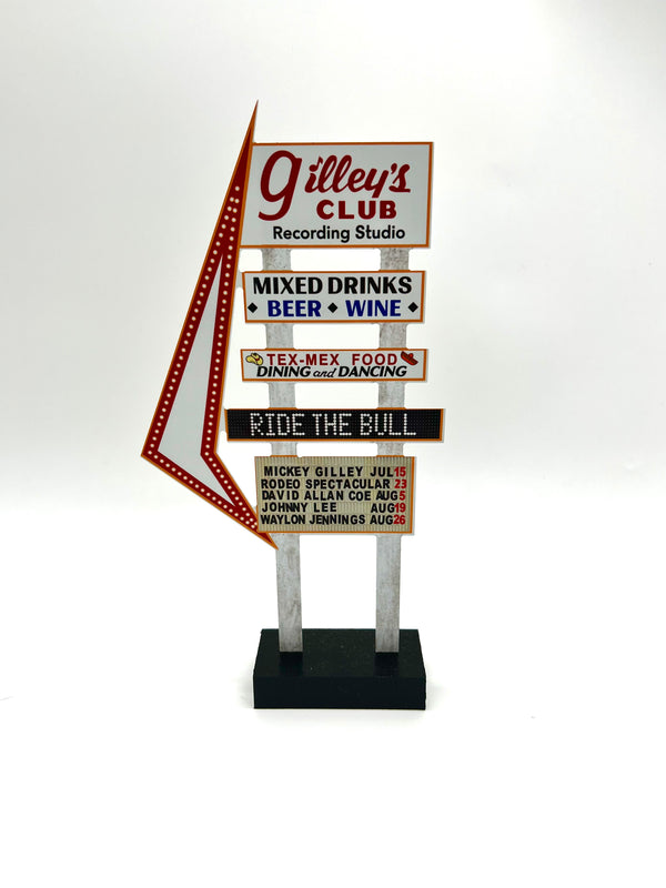 Gilley's Club Small Metal Sign