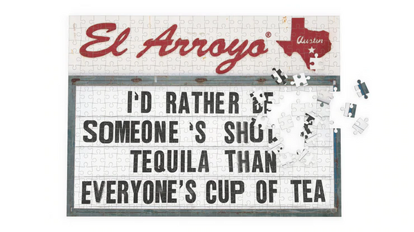El Arroyo Puzzle, Shot of Tequila
