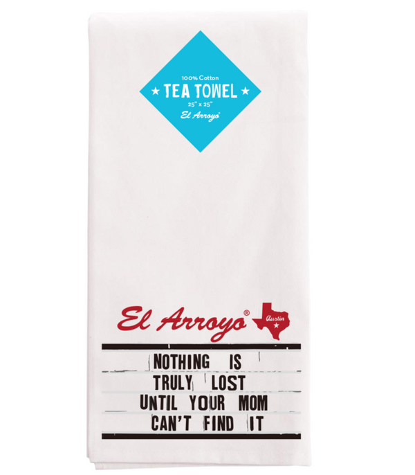 El Arroyo Tea Towel - Truly Lost