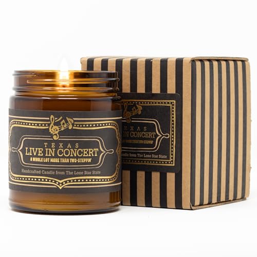 Texas Live In Concert Candle