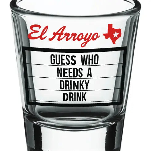 Assorted El Arroyo Shot Glasses