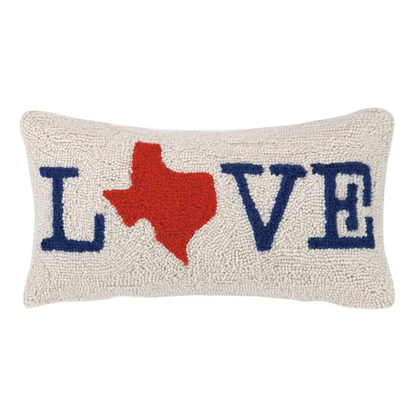 Texas Love Hook Pillow