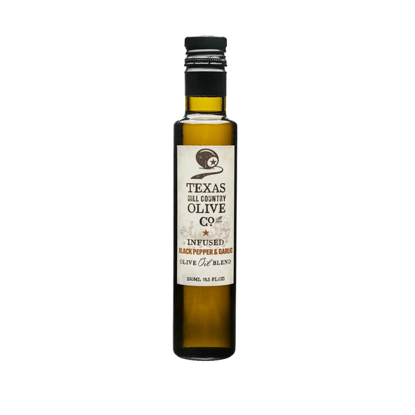 Black Pepper Garlic Infused Olive Oil -250ml