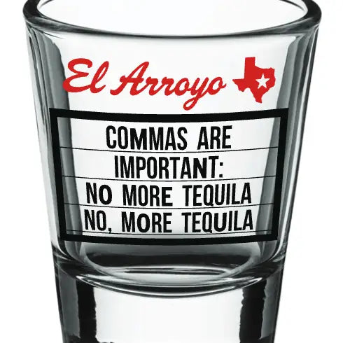 Assorted El Arroyo Shot Glasses