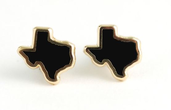 Texas Earrings - Black