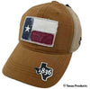 Brown Texas Flag Hat