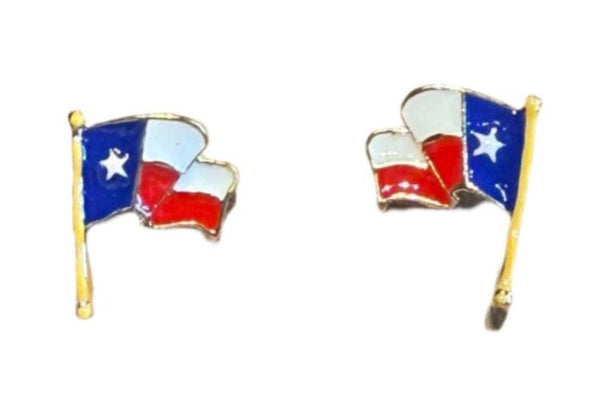 Texas Flag Earrings