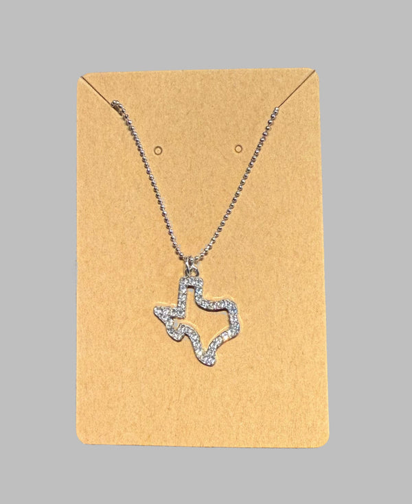 Texas Shape Necklace