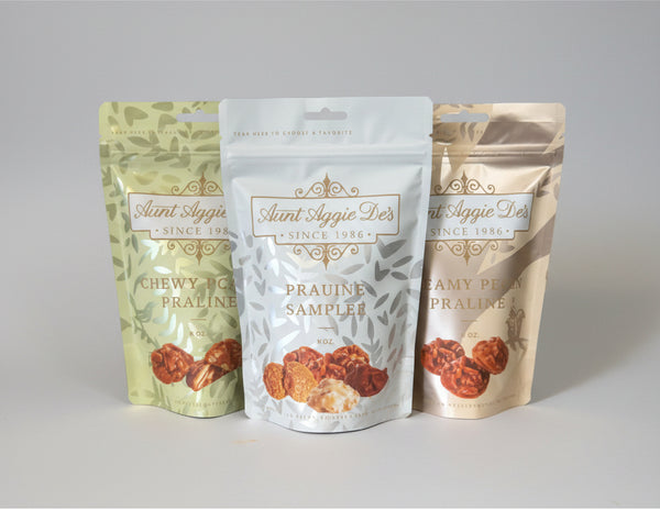 Assorted Praline Resealable Bags