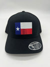 Texas Flag Hat - Black/Black