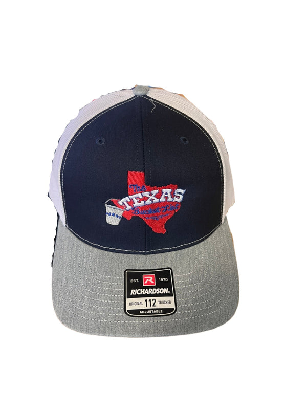 Texas Bucket List Official Cap - Heather grey/Navy/White