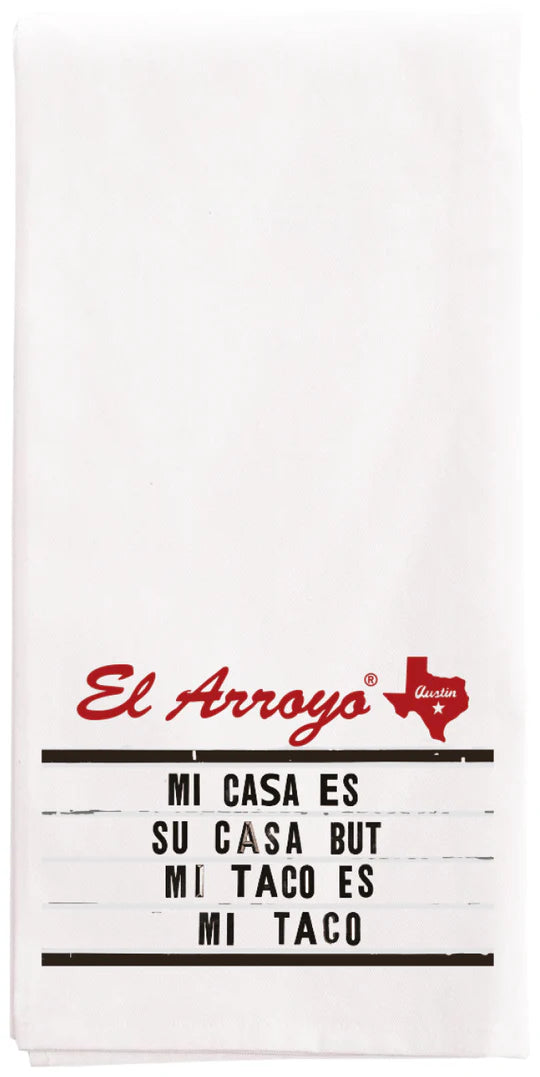 El Arroyo Tea Towel - Mi Taco