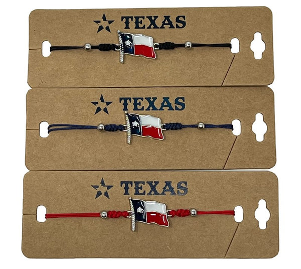 Texas Flag Bracelets