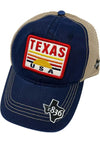 Navy Texas USA Sunrise Hat