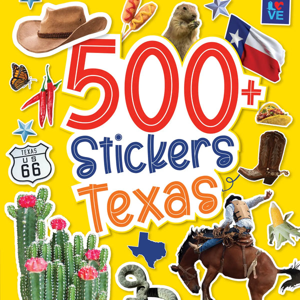 500+ Stickers of Texas