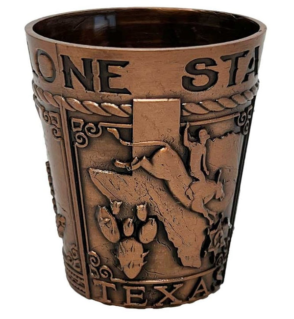 Texas Copper Shot Glass