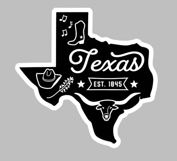 Texas Icon Sticker