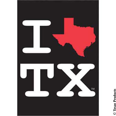I Heart Texas Postcard