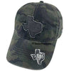 Camo Large Texas Shape Hat