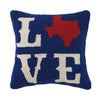Texas Love Hook Pillow