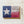 Woodgrain Texas Flag Christmas Card
