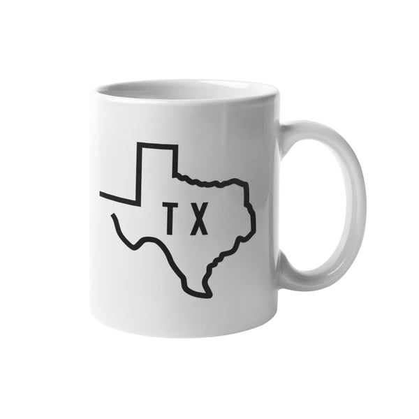 TX Stencil Mug