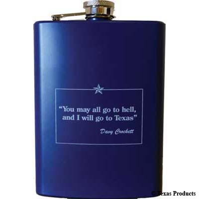 Davy Crockett Flask