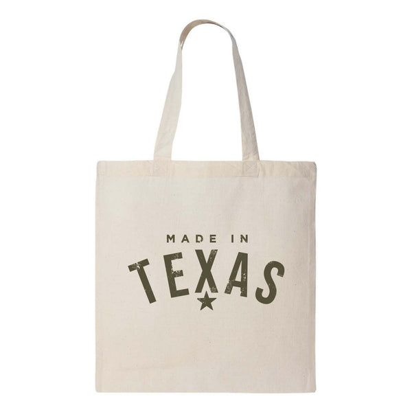 MADE IN TEXAS TOTE - Natural Canvas