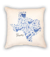 Blue Texas Pillow
