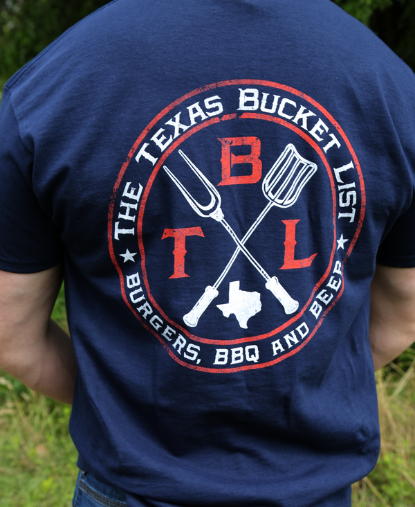 The Texas Bucket List Official T-Shirt - TBL Circle