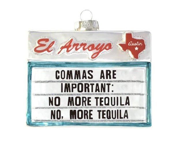 El Arroyo - Commas are Important Ornament