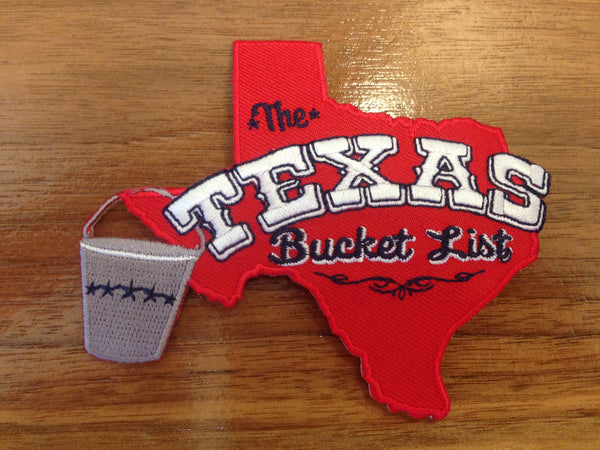 Texas Bucket List Patch