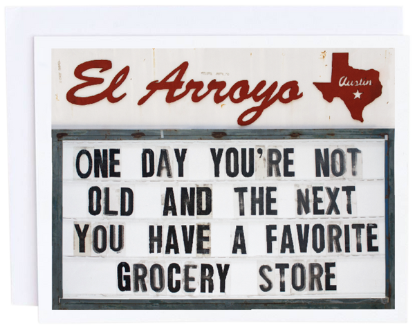 El Arroyo - Grocery Store Card