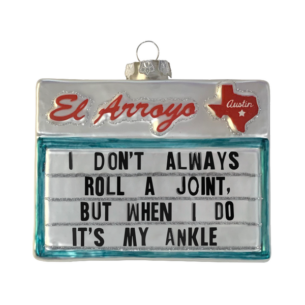 El Arroyo - Roll a Joint Ornament
