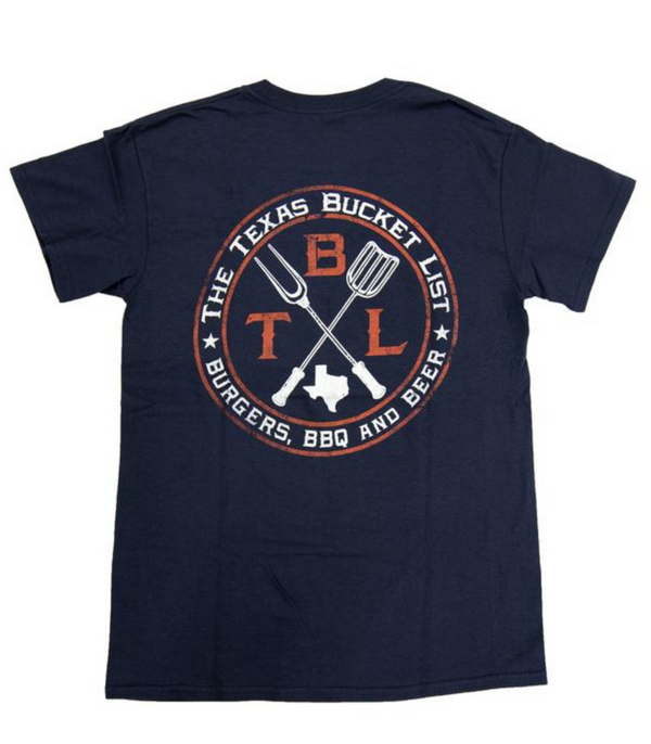 The Texas Bucket List Official T-Shirt - TBL Circle
