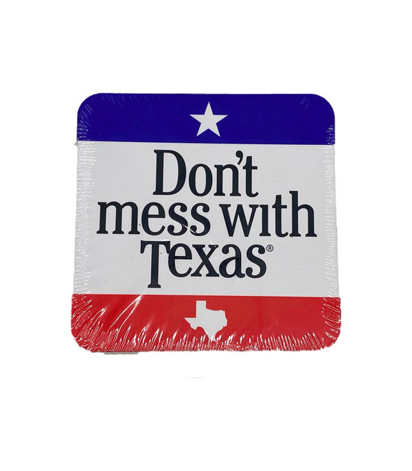 Dont Mess With Texas Coasters, Set of 4