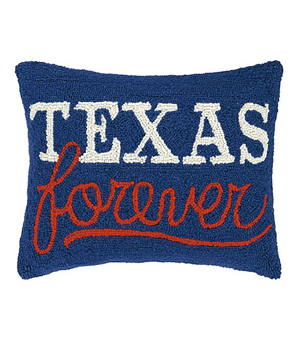 Texas Forever Hook Pillow