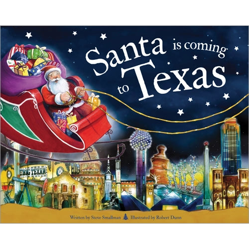 Santa is Coming To Texas Children's Book