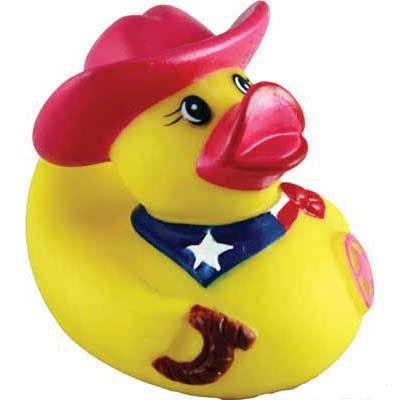 Cowboy/Cowgirl Rubber Ducky