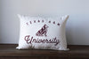 Vintage Texas A&M University Pillow