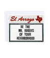 El Arroyo - Mr. Rogers Card